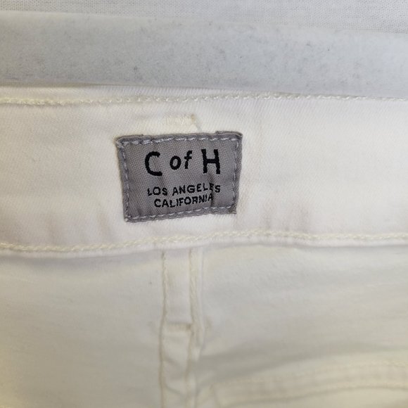 Citizens Of Humanity Women's Size 24 Jeans Ivory Rocket Ankle Skinny - Picture 5 of 7